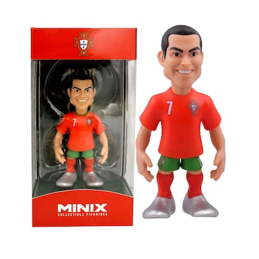 مجسمات مينيكس نجوم كرة القدم  البرتغال كريستيانو رونالدو CR7  قطعة قابلة للجمع