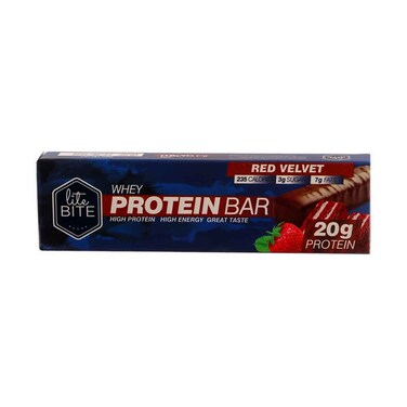 Lite Bite Whey Protein Bar With Red Velvet Flavour 70g