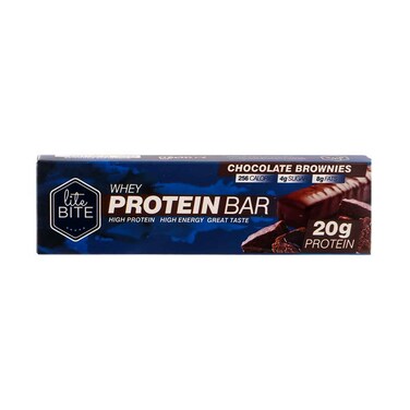 Lite Bite Whey Protein Bar With Chocolate Brownies Flavour 70g