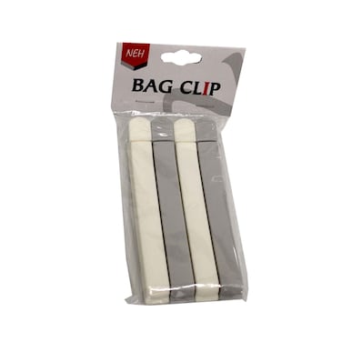 مشابك أكياس مقاس 12x1 سم عدد 4 قطع متنوعة