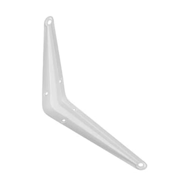 Shelf Bracket Decorative White 4x5inch