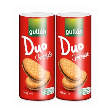 Gullon Biscuit Dou Chocolate 145gx2 Pieces