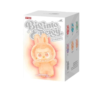 Pop Mart Labubu The Monster Big Into Enery, Blind Box Surprise Vinyl Plush Pendant Blind Box (Mystery colors and design depending on the stocks/ No Refund and Exchange)