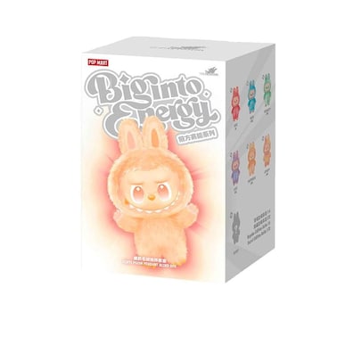 Pop Mart Labubu The Monster Big Into Enery, Blind Box Surprise Vinyl Plush Pendant Blind Box (Mystery colors and design depending on the stocks/ No Refund and Exchange)