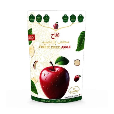 ترك جاردن تفاح مجفف بالتجميد 15 جرام