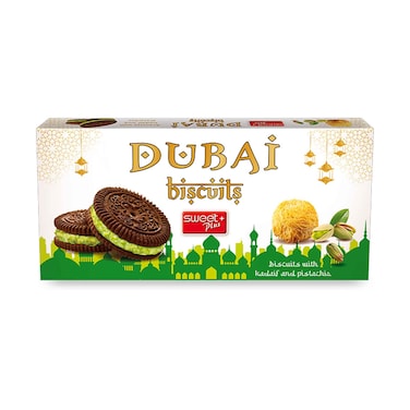 Sweet Plus Dubai Biscuit With Kadaif &amp; Pistachio 140g