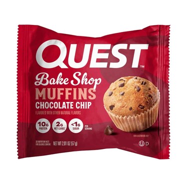 Quest Bake Shop Muffins With Chocolate Chips 57g