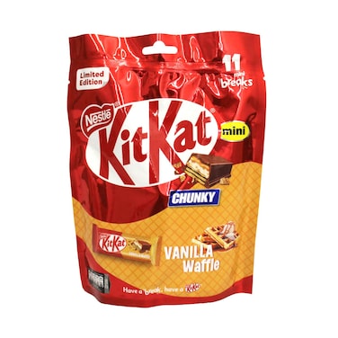 Kitkat Chunky Mini Vanilla Waffle 195.8g