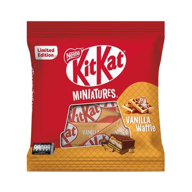 Nestle KitKat Miniatures Vanilla Waffle 110g