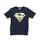 Hollywood Magic Superman Men's Tee Roud Neck Assorted Size, Navy Blue