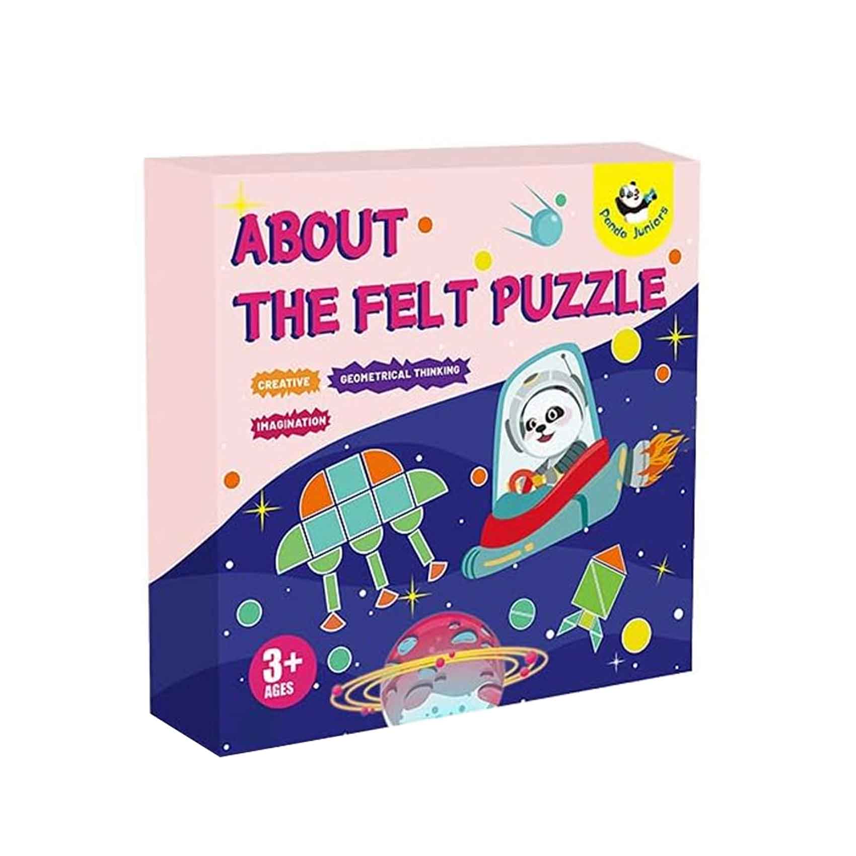 Panda Juniors About The Felt Puzzle For Ages 3+