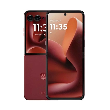 هاتف موتورولا Moto RAZR 60 Ultra 5G بذاكرة RAM 16GB وسعة تخزين 512GB – اللون بانتون ريو الأحمر