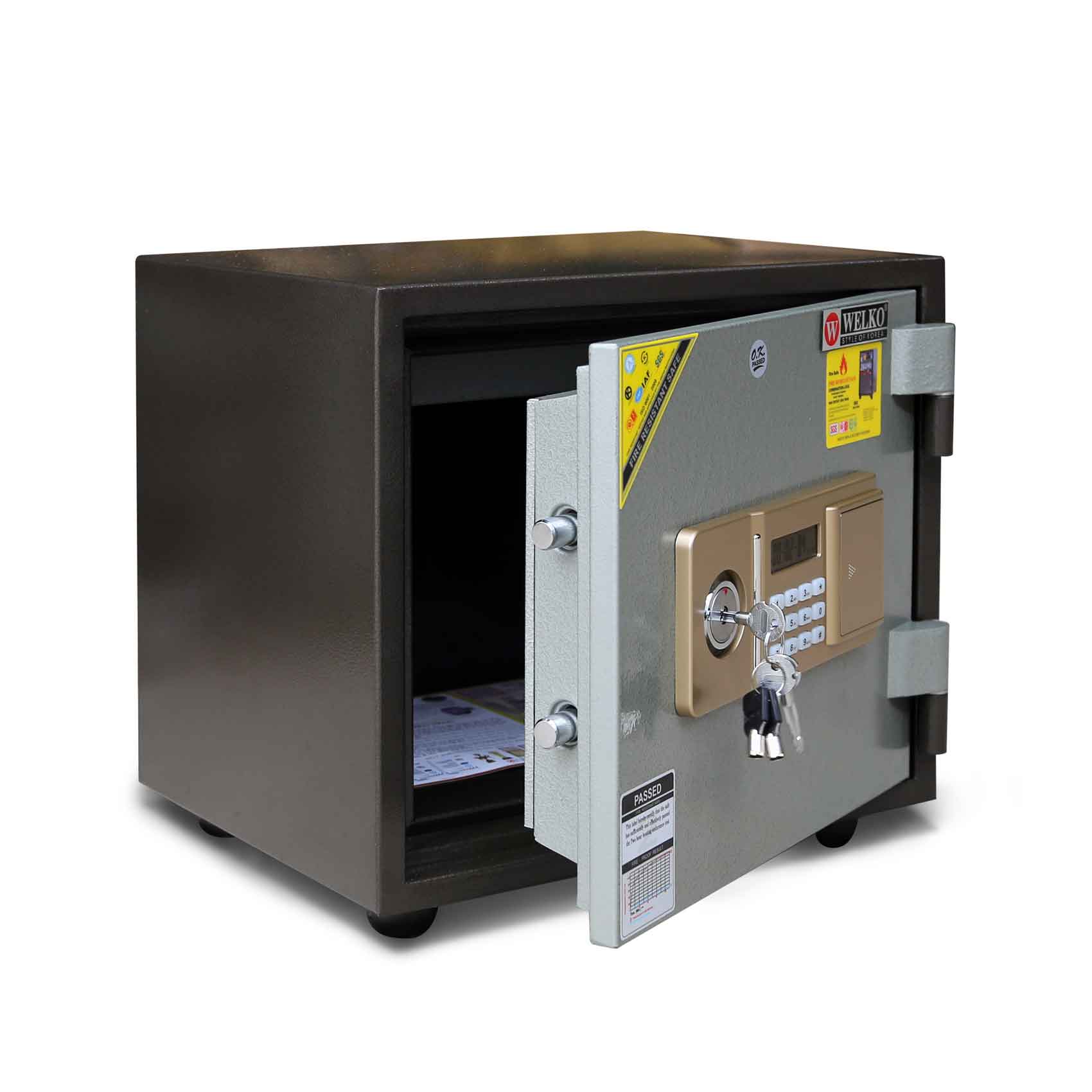 Welko Fire Proof Safety Box C38 (Plus Extra 50 Qr Supplier's Delivery Charge Outside Doha)