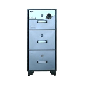 Welko Fire Resistant Filing Cabinet 3 Drawers FRC3 (Plus Extra 50 Qr Supplier's Delivery Charge Outside Doha)