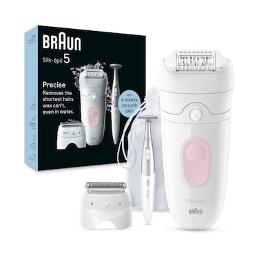 Braun Wet &amp; Dry Epilator, Silk Epil 5, Hair Removal Device SE 5230