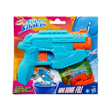 مسدس مياه نيرف سوبر سوكر ميني دانك للتعبئة