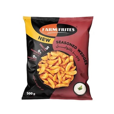 Farm Frites Frozen Seasoned Wedges 500g