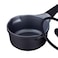 Prestige Essential Cast Aluminum Cookware Non Stick Sauce Pan With Glass Lid 16cm Black