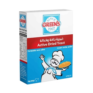 Green'S Active Dried Yeast Box 30g