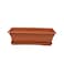 The Garden Center Terracotta Rectangular Plastic Planter 46cm