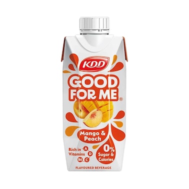 Kdd Good For Me Fruit Juice With Mango&amp;Peach Flavour 250ml