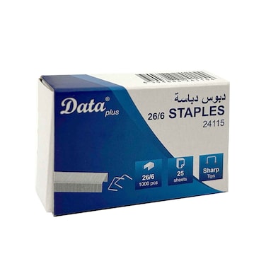 Data Plus Staple Wire 26/6, 1000 Pieces