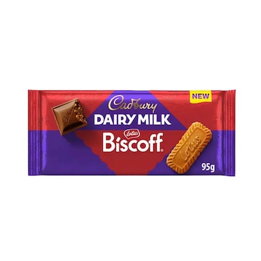 Cadbury Dairy Milk Lotus Biscoff Chocolate 95g
