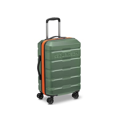 Delsey Securitech Hard Trolley Luggage, 4 Wheels Citadel 54cm Assorted