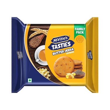 McVities Tasties Butter Jeera Cookies 58gx8 Pieces