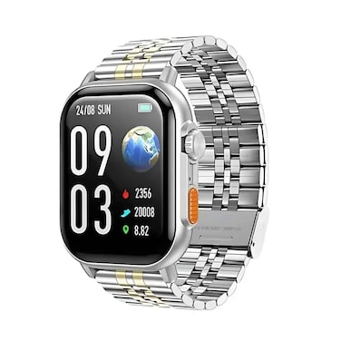 Hoco DYD02 High Definition Sensitive Touch Smart Watch Silver