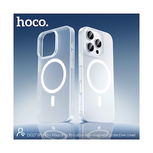 Hoco DG27 Ultra Thin Anti Fingerprint Magnetic Case For iPhone 16 Pro