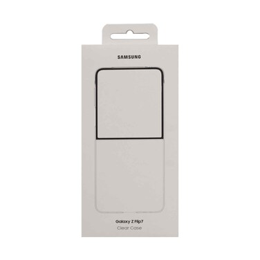 Samsung Phone Case For Galaxy Z Flip 7 Clear Transparent