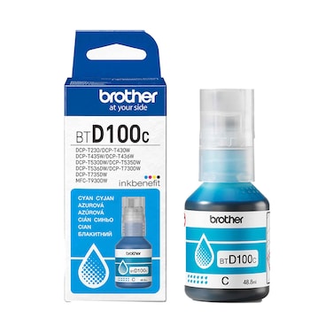 Brother Ink Bottle BTD100C Cyan