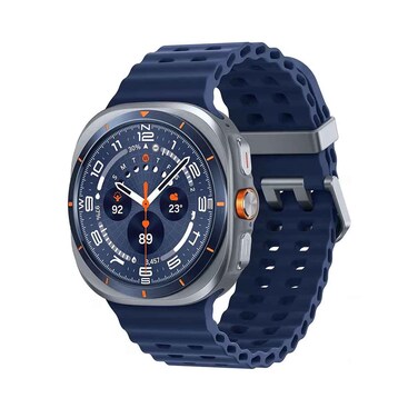 ساعة سامسونج جالاكسي ألترا SML705FZB1XSG LTE مقاس 47 مم تيتانيوم أزرق