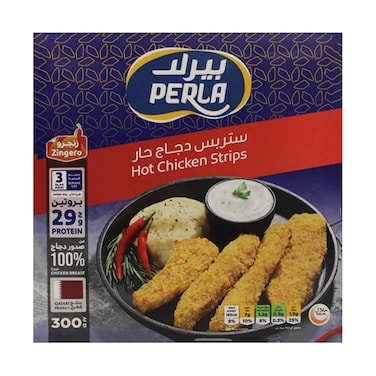 Perla Frozen Zingero Hot Chicken Strips 300g