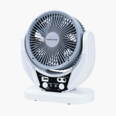 Hamilton Rchargabel Fan With Led Light