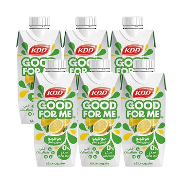 مشروبات KDD بنكهات متنوعة 250 مل × 6 قطع