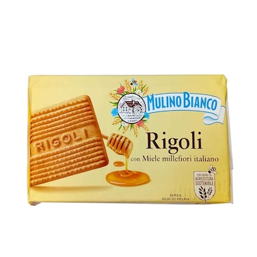 Barilla Mulino Bianco Rigoli Biscuit With Honey 400g