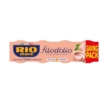 Rio Mare Filodolio Light Meat Tuna In Olive Oil 65gx4 Pieces