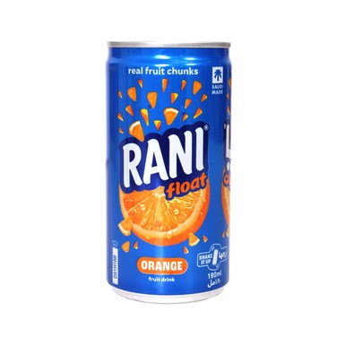 عصير راني فلوت مع قطع فواكه حقيقية بنكهة البرتقال 180 مل
