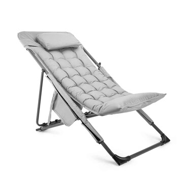 Mintra Outdoor Lounge Chair Gray