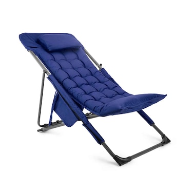 كرسي استرخاء خارجي من مينترا أزرق