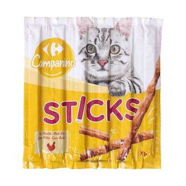 أعواد كبد الدجاج من كارفور، 5 غرام × 6 قطع