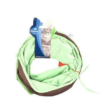 نفق لعب للقطط من كارفور كومبّانينو ‎25×78 سم متنوعة