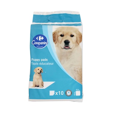 فوط تدريب جراء من كارفور كومبّانينو ‎60×90 سم، 10 قطع