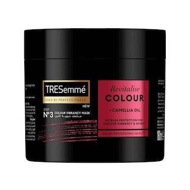 Tresemme Hair Mask Colour Vibrancy, Revitalise Colour + Camellia Oil 180ml