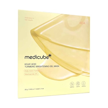 Medicube Kojic Acid Turmeric Brightening Gel Mask 4x28g