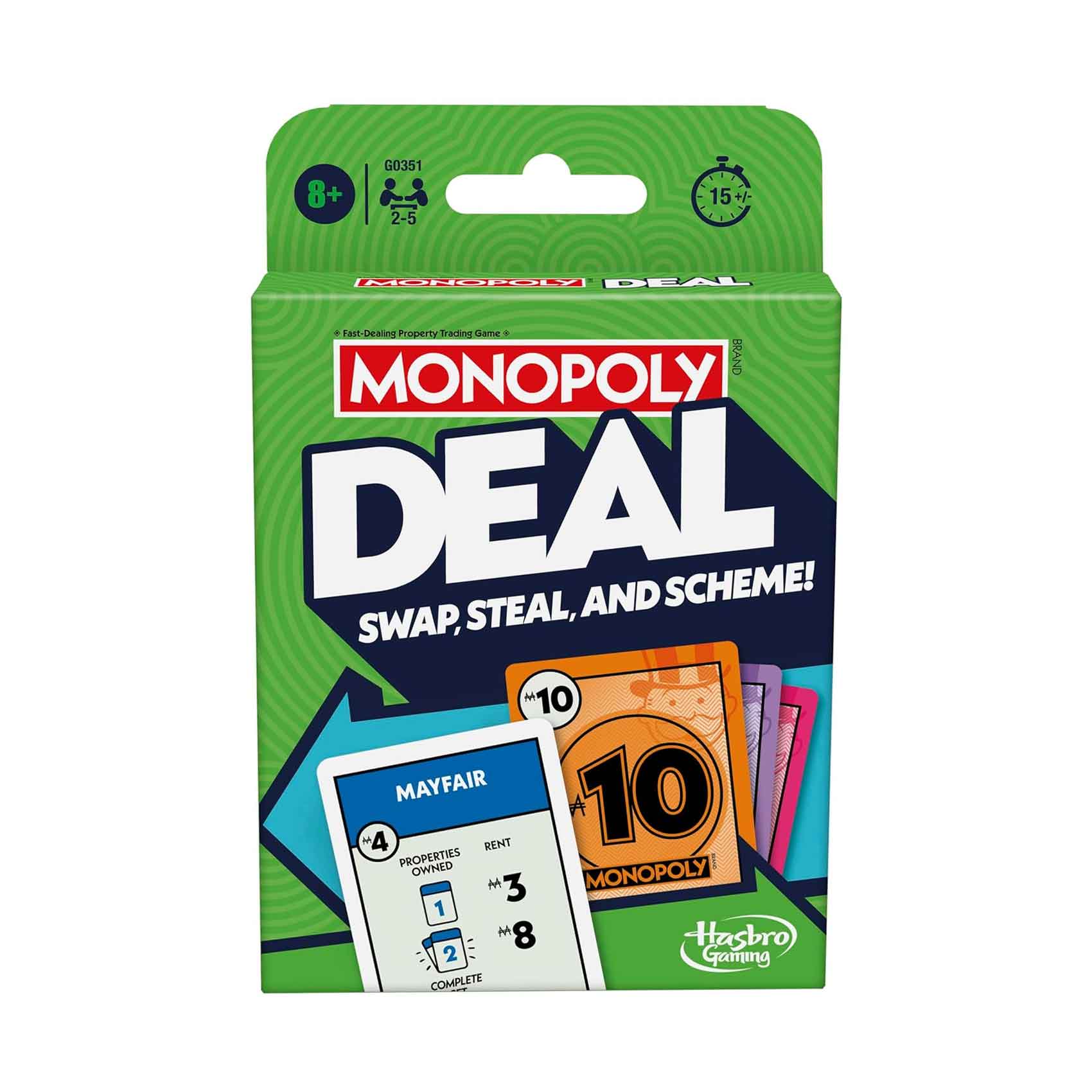 Hasbro Gaming Monopoly Swap, Steal & Scheme