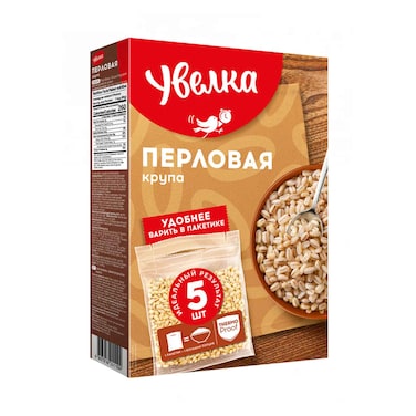 Uvelka Pearl Barley In Bags 400g