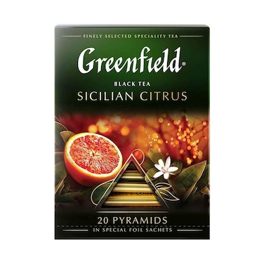 Greenfield Black Tea Sicilian Citrus 20x1.8g